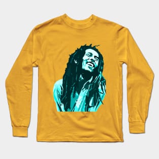 Cartoon cantante y compositor jamaicano. Long Sleeve T-Shirt